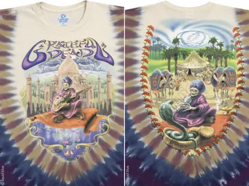 Состав футболки: высококлассный хлопок, окраска по технологиям, изображение, не теряющее яркость в течении трёх лет, капля вдохновения от Jerry Garcia.Футболки Grateful Dead уникальны.Винрарнейшая группа 20-го столетия, одна из легенд Вудстока стала идейным вдохновителем первых хакеров, дэдхэдов. Сейчас эти люди- владельцы хай-тек корпораций, основоположники новых направлений в музыке, культуре, бизнесе, которых объединяет одно: они самые передовые. Под музыку Grateful Dead был создан первый Apple, футболки GD носили те, кто открыл первый форум в интернете. Одев футболку вы говорите миру: даже если я стою на месте, я буду впереди других, я выделяюсь из массы, я - дедхэд.Дополнительная информация о футболке: плотный коттон 210 г/м, вываренный с дополнительной усадкой. Футболка не садится, без боковых швов.Психоделика и винтаж. Футболка для ценителей.